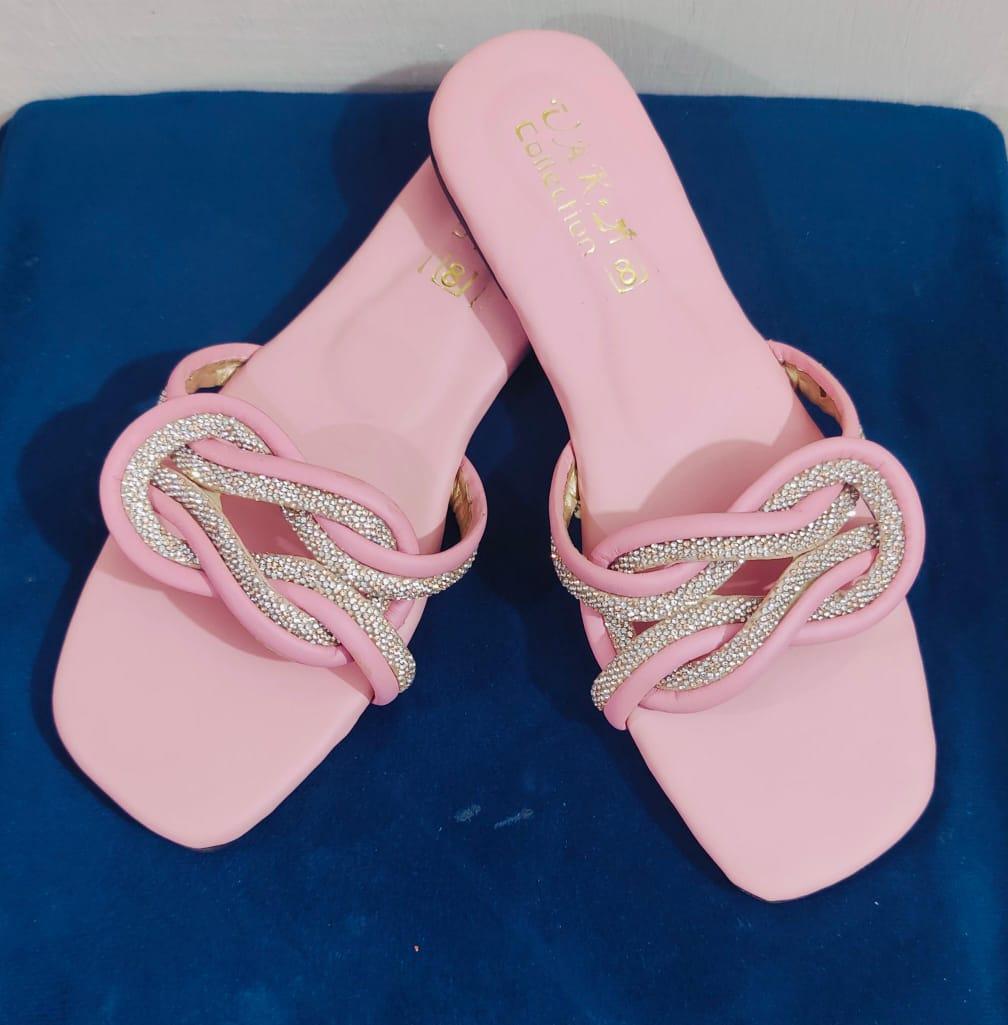 Women's Casual Pink Flat