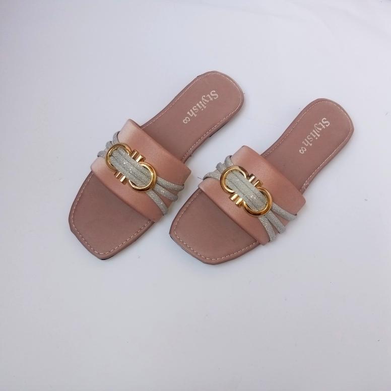 Women's Stylish Synthetic Leather  Semi_Formal Flats