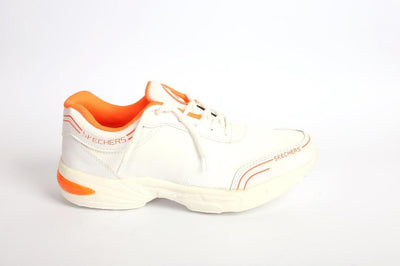Men's white Synthetic Leather Casual Gripper