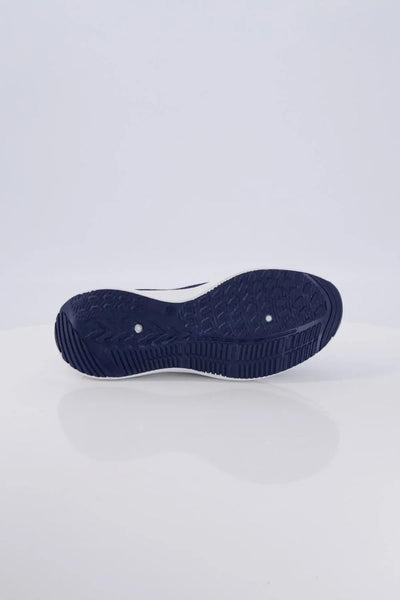 Men's Casual Jersey Knit Sneakers Blue
