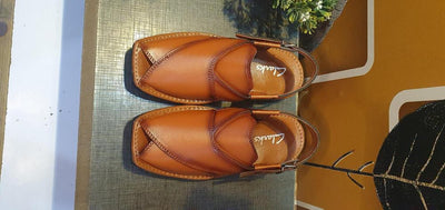 PU Leather Pishawari Chappal