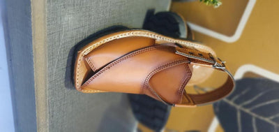 PU Leather Pishawari Chappal