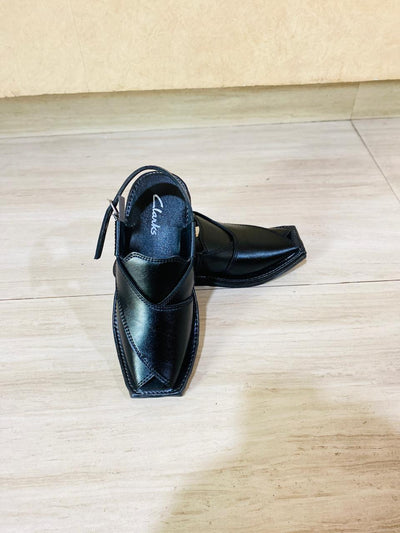 PU Leather Plain Pishawari Chappal