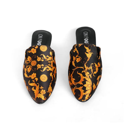 Women's Febric Fancy Mules