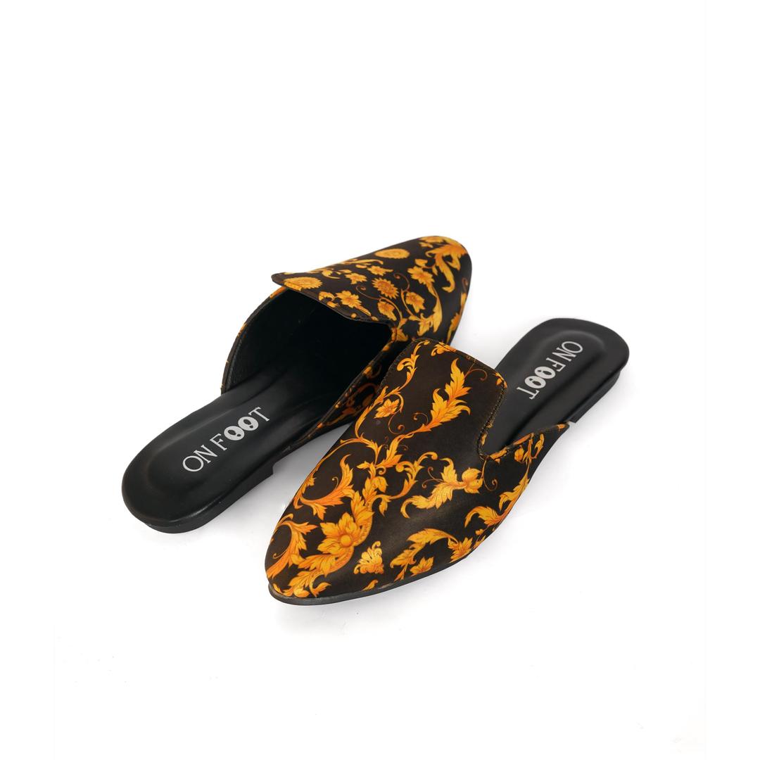Women's Febric Fancy Mules