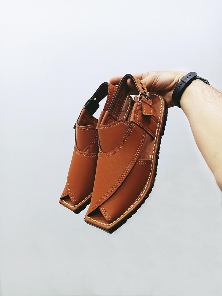 Jafspot-Men's Handmade new Peshawari Chappal,