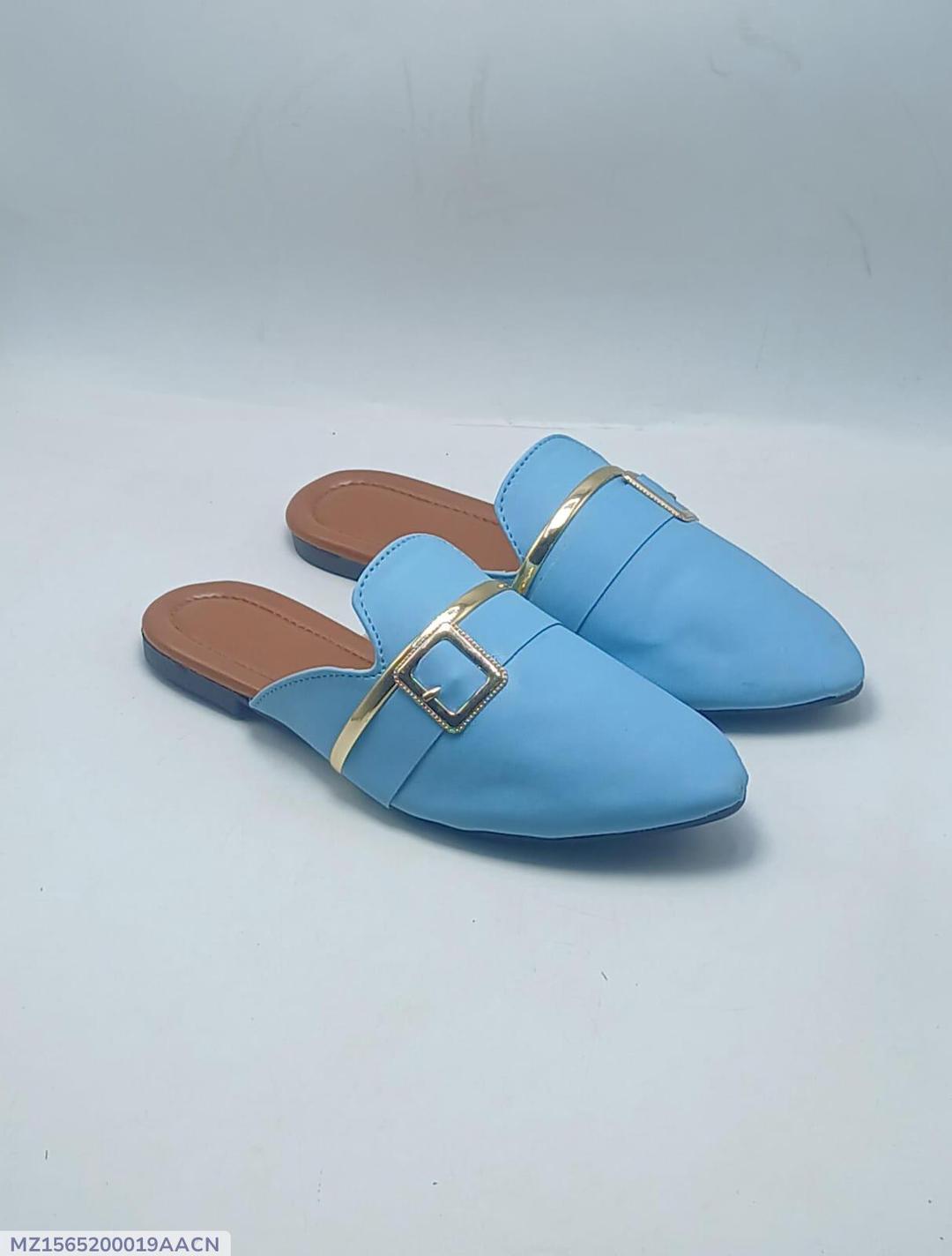Stylish Women's Fancy Rexine Mules