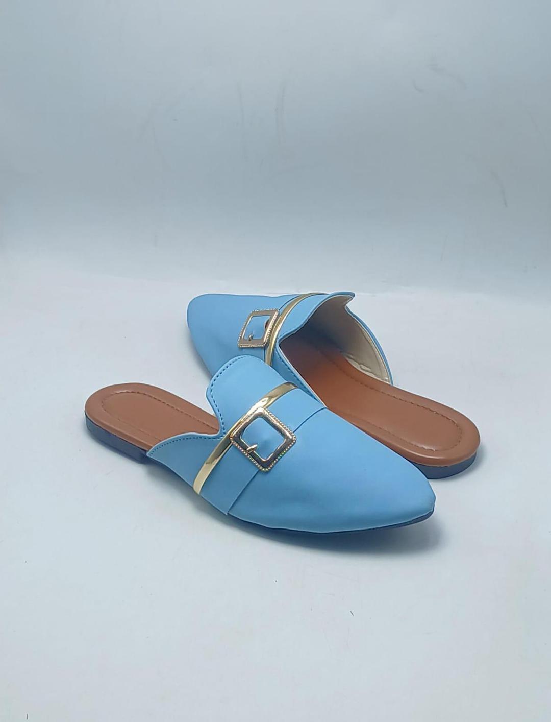 Stylish Women's Fancy Rexine Mules