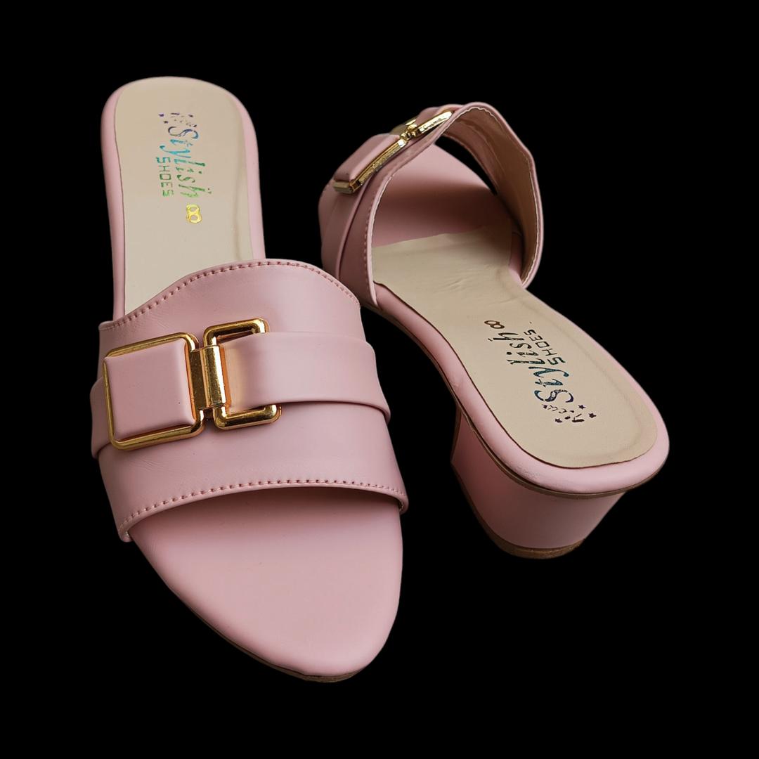 Women's Rexine Casual Heel's