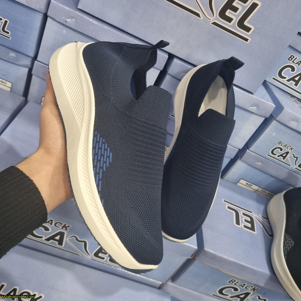 Slip On Joggers Shoes-Weloy,Blue
