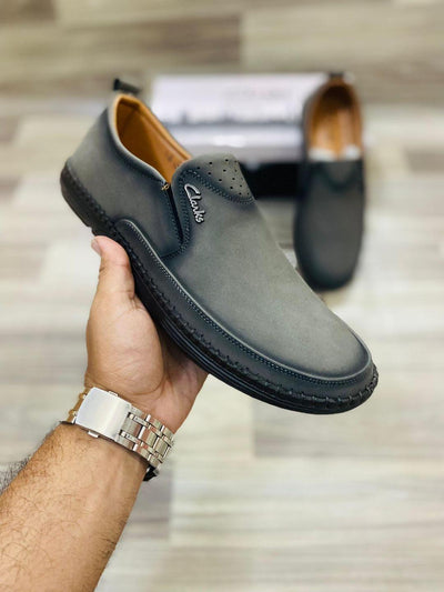 Men's Beige Rexine Formal Loafer